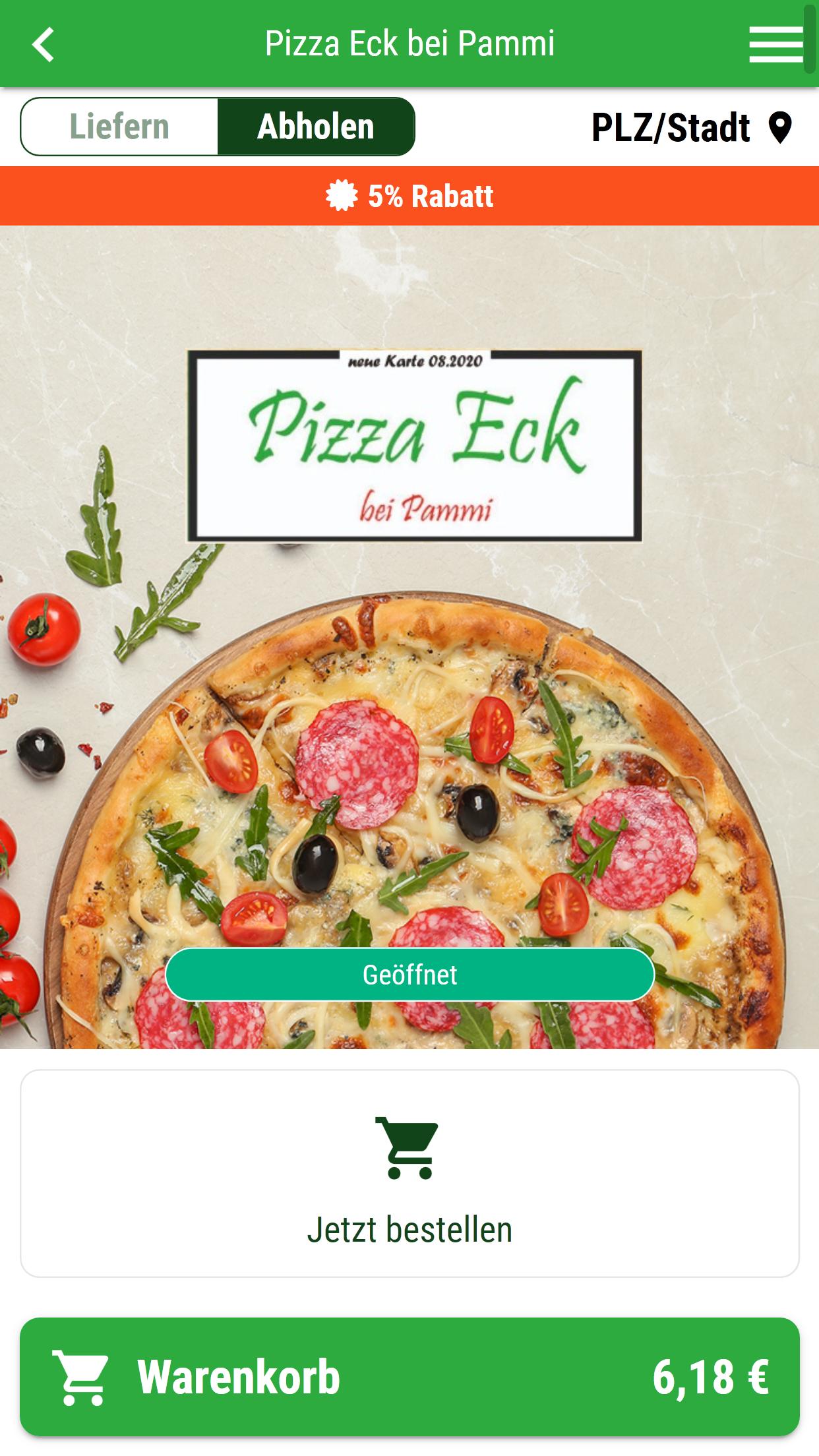 Pizza Eck bei Pammi