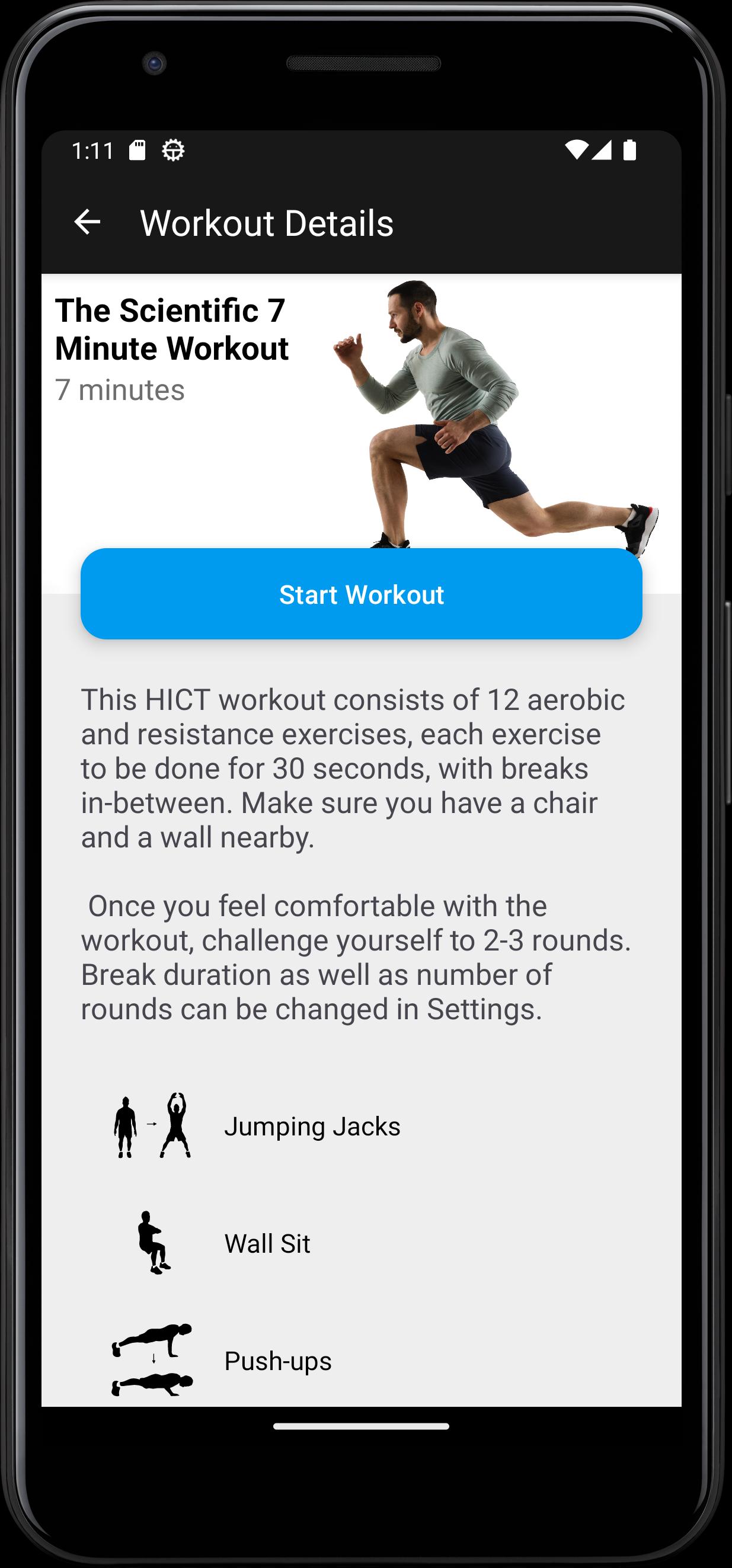 Scientific 7 Minute Workout