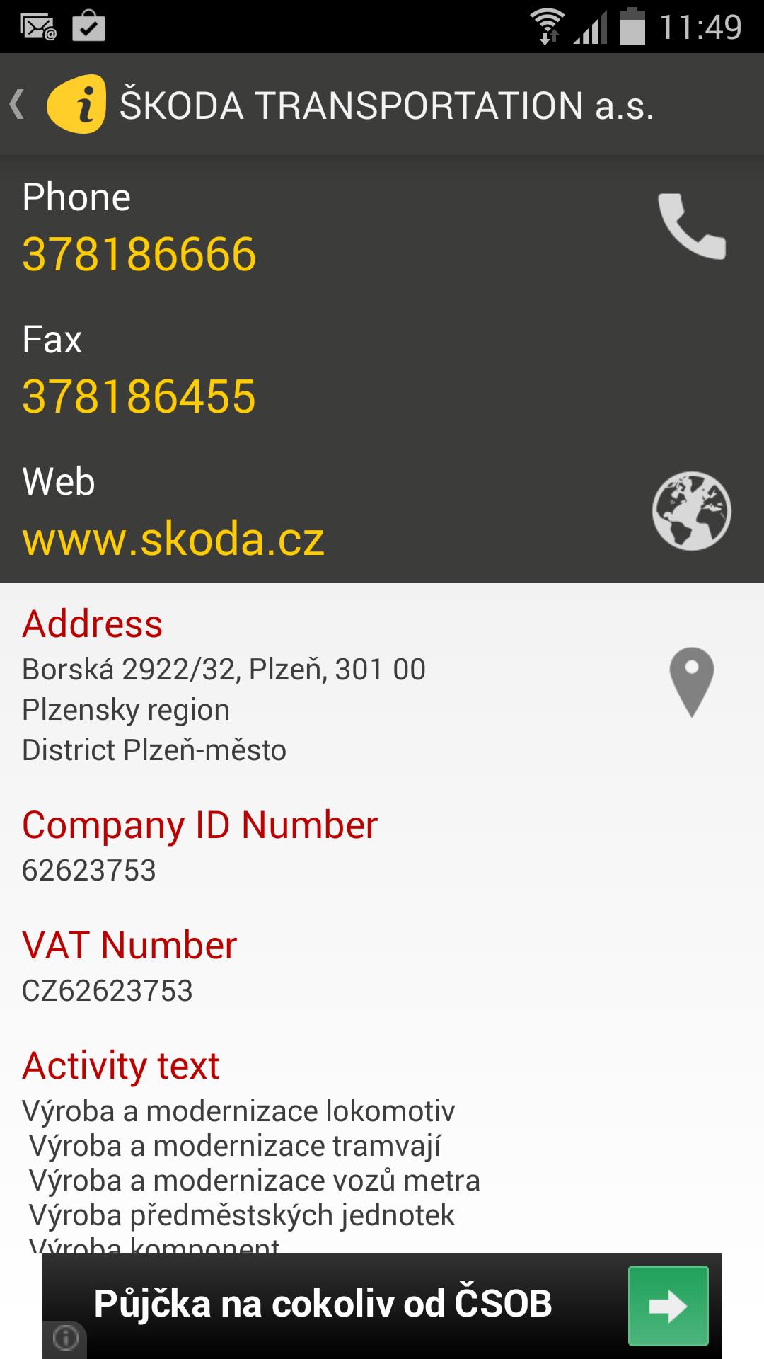 B2B business company directory