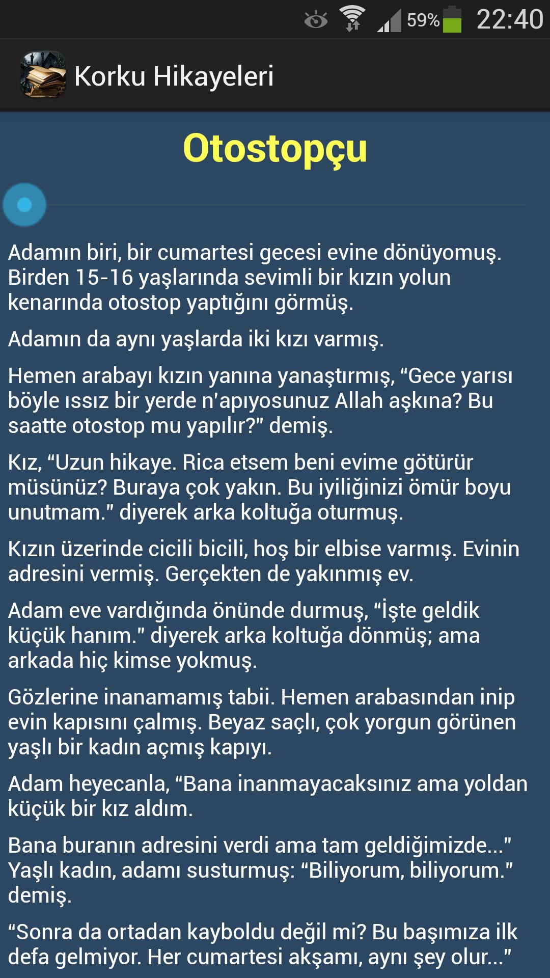 Korku Hikayeleri