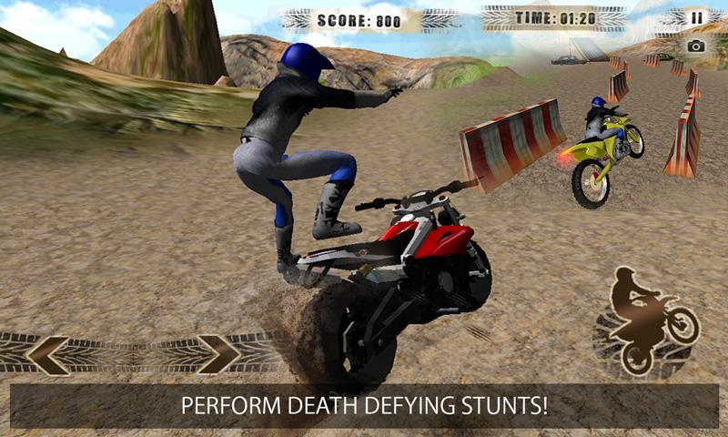 Crazy Offroad Mountain Biker
