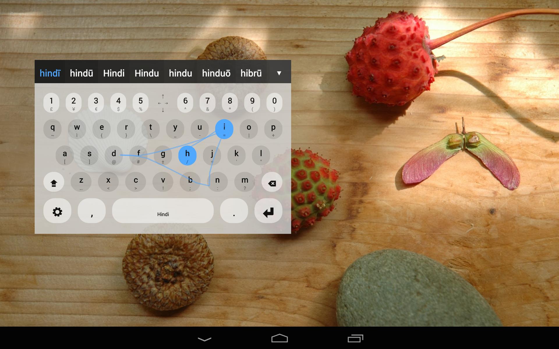 Hinglish Keyboard plugin