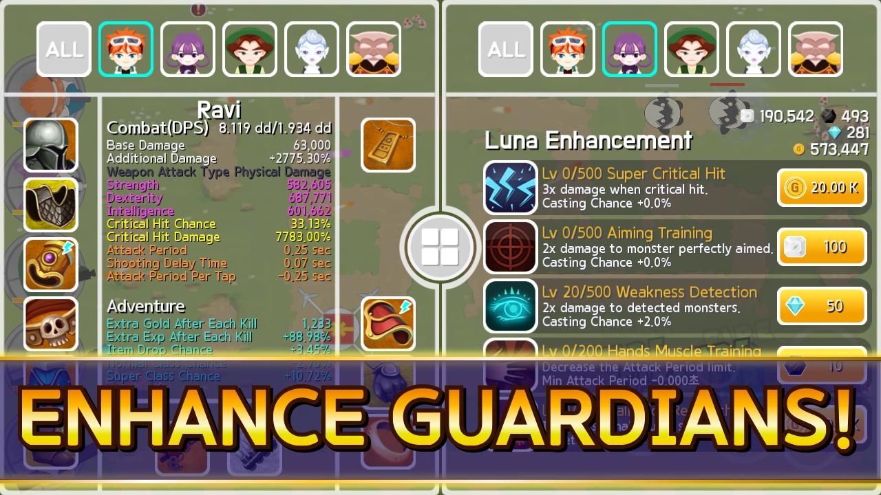 Tap Tap Defence : Idle RPG