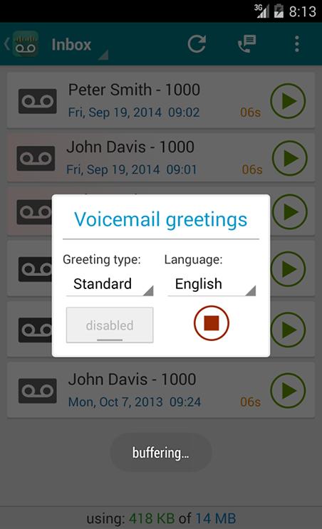 CUC Voicemail