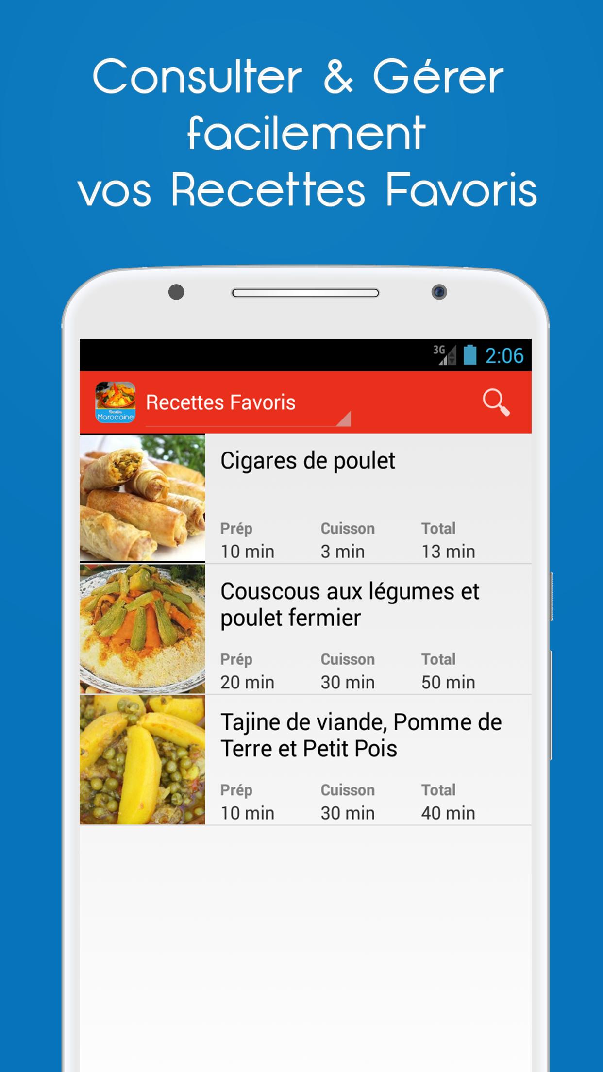 Recettes Marocaine