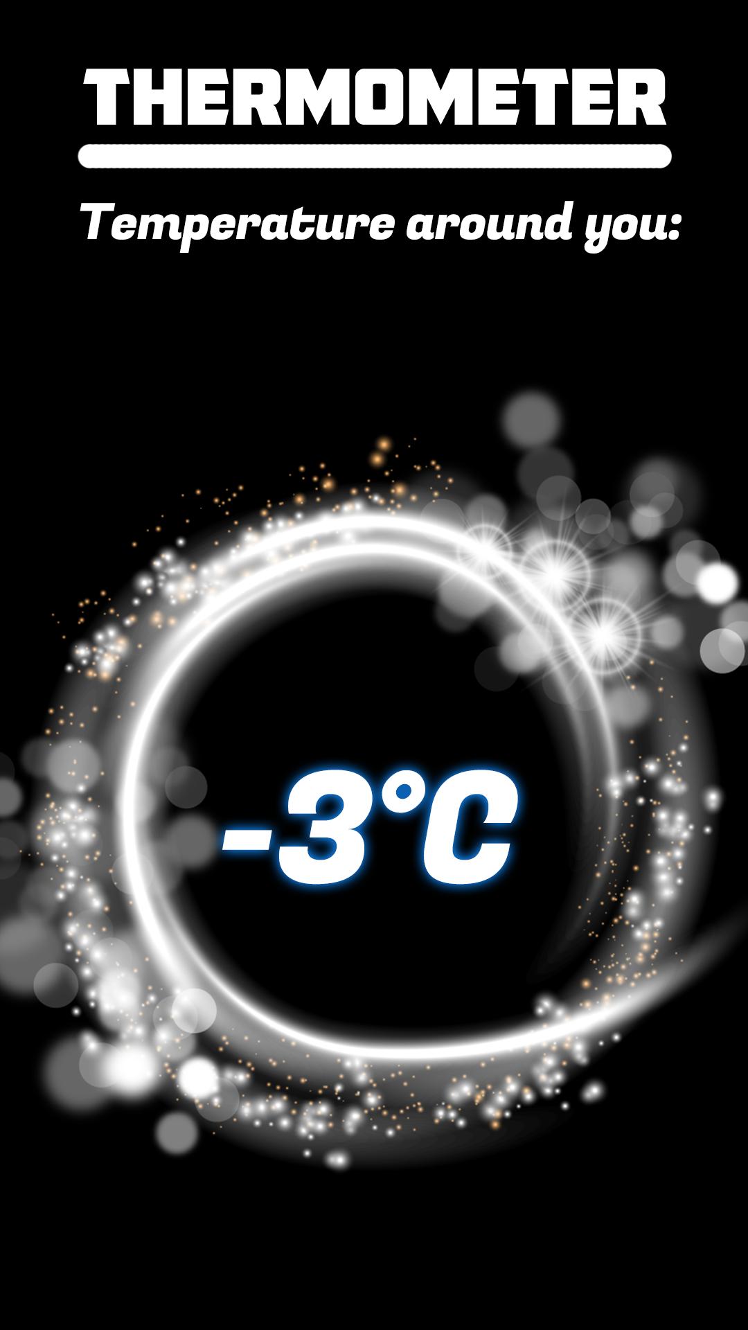 Thermometer for measuring temperature