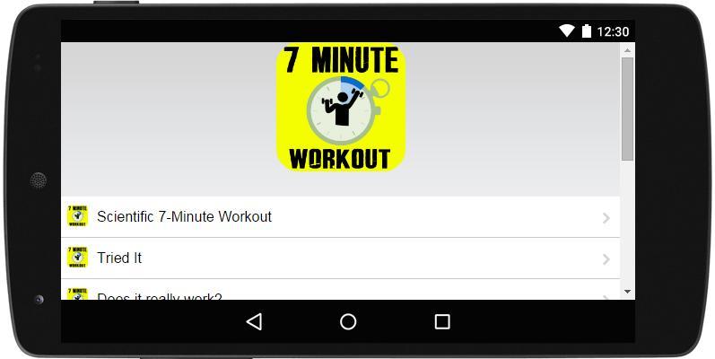 7 minute workout Easy Guide