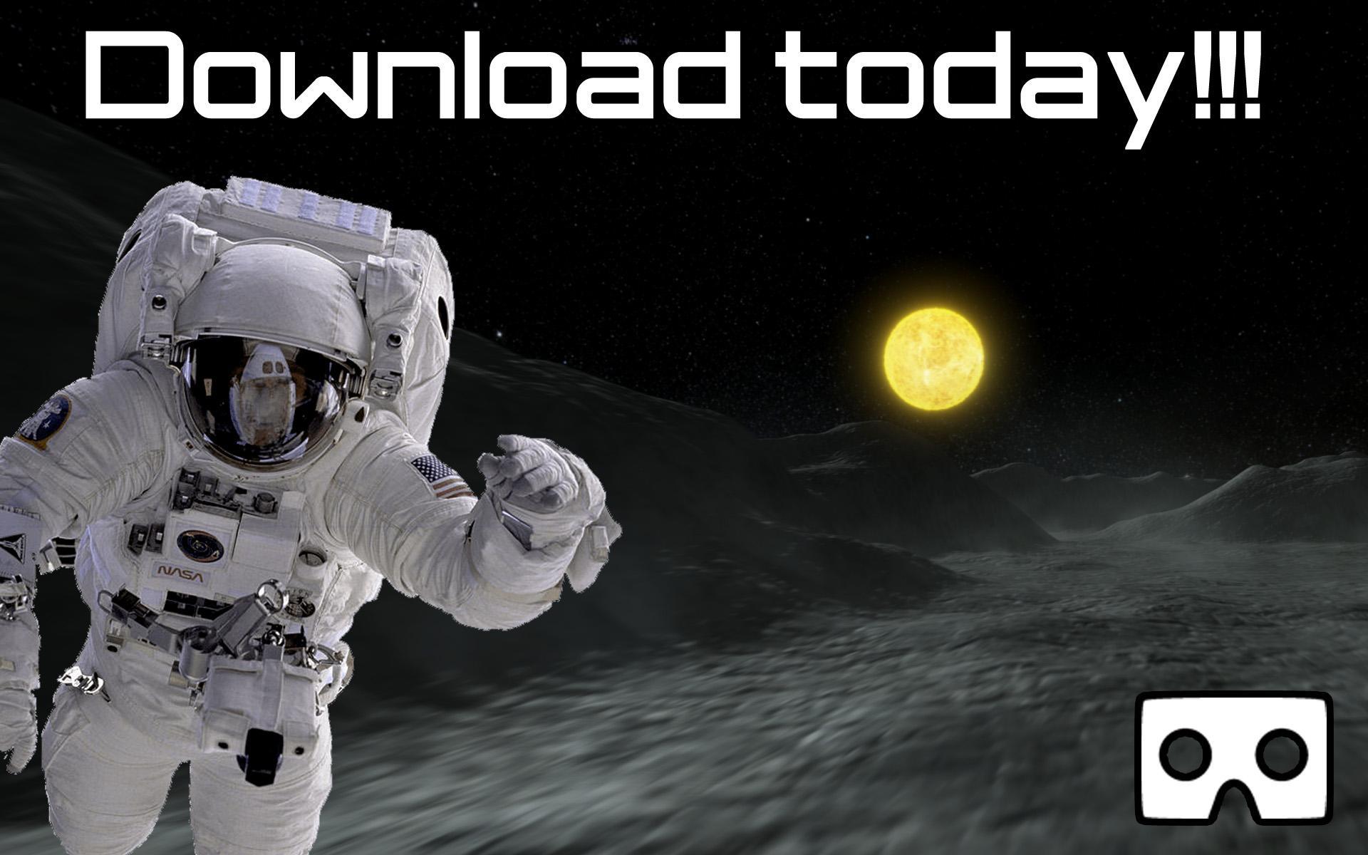 VR Space mission:Moon Explorer