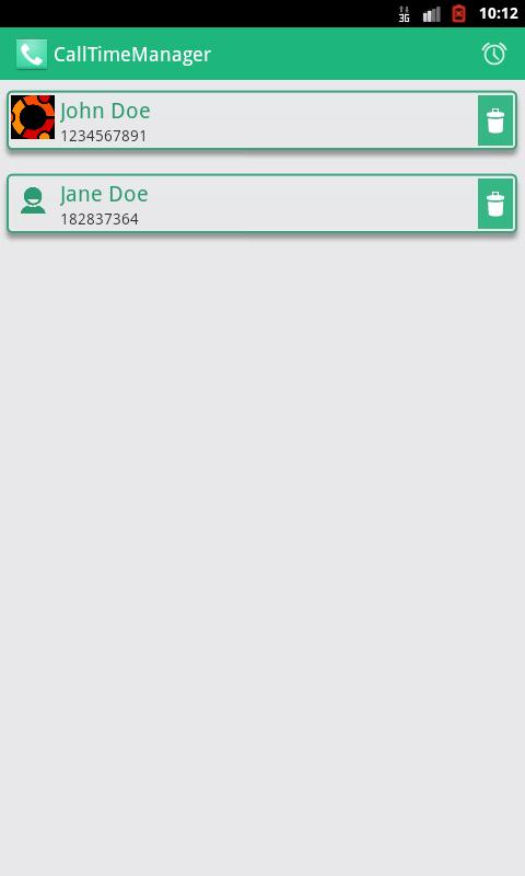 CallTime Manager