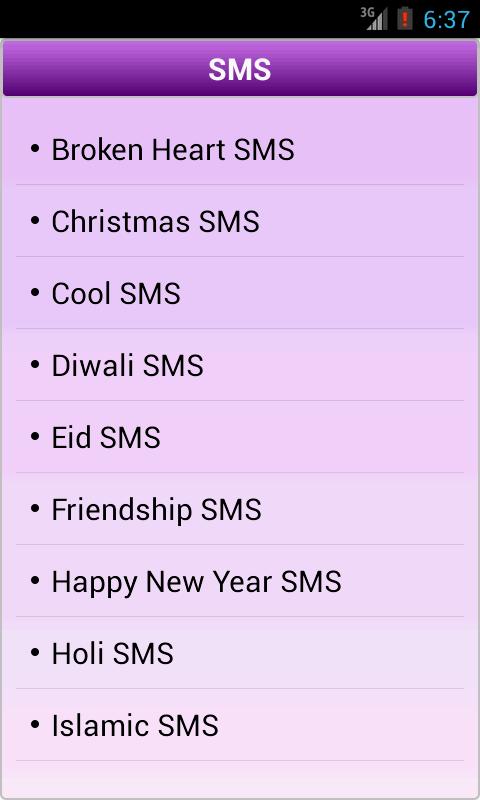 Hindi English SMS