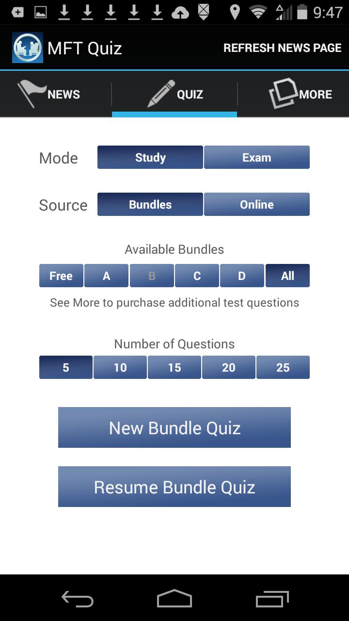 MFT Quiz