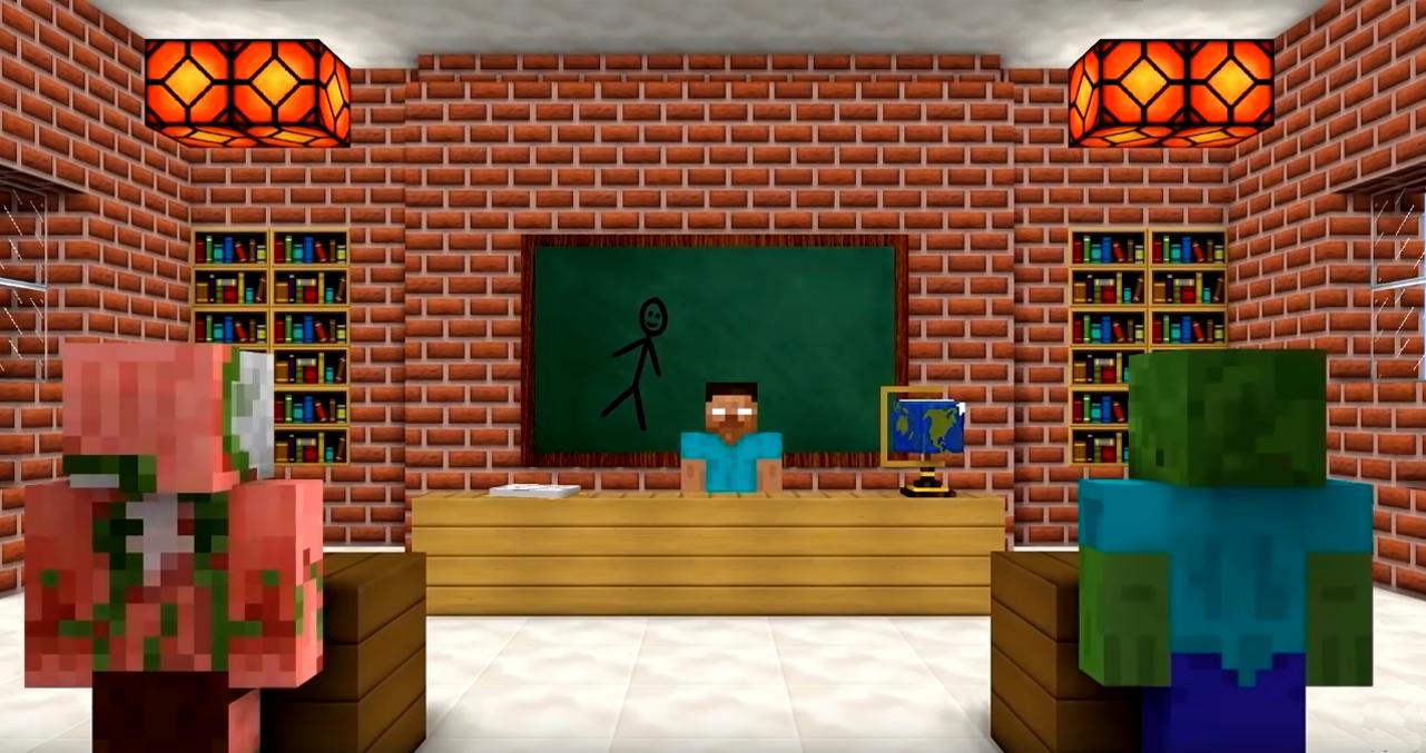 Mod Monster School for MCPE