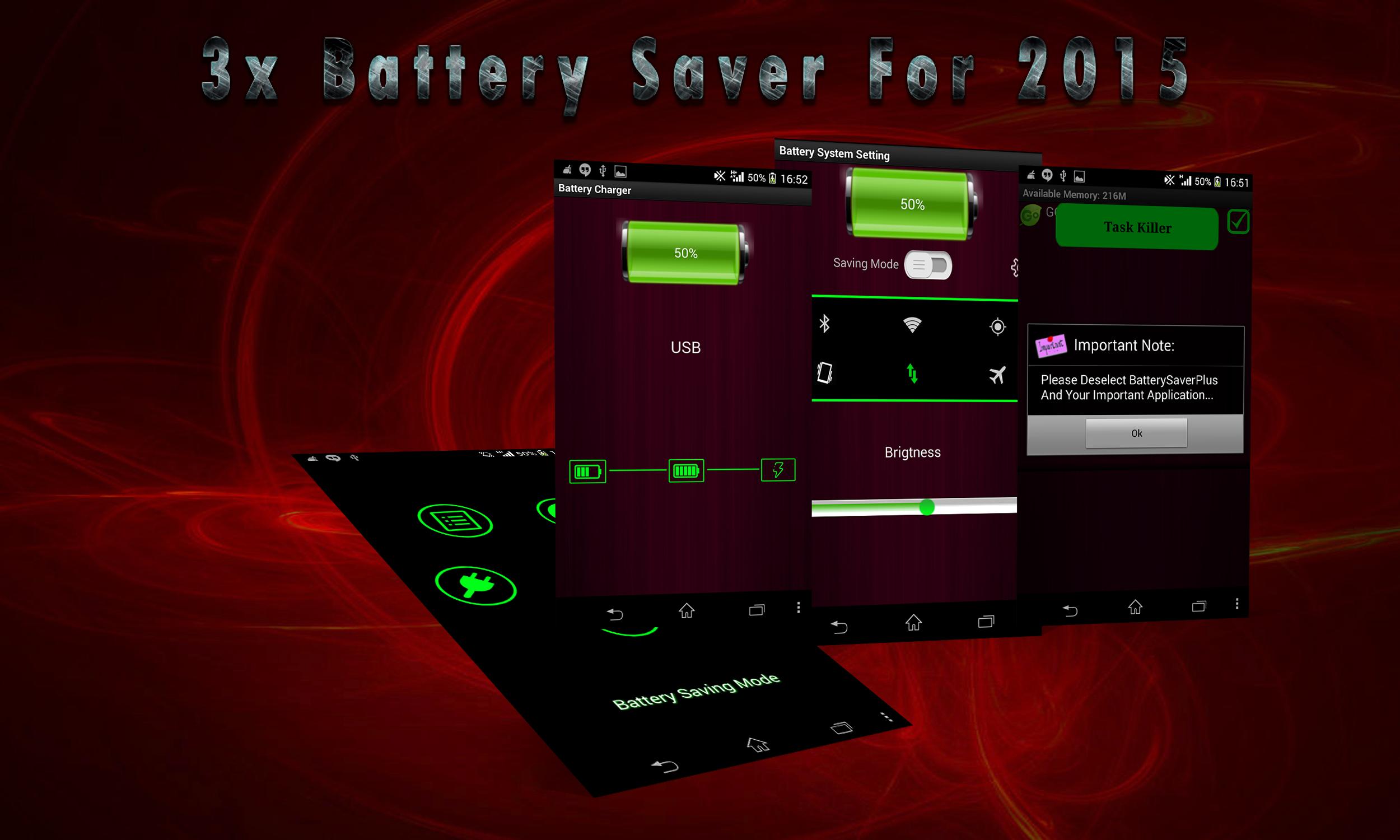 3x battery saver for 2015