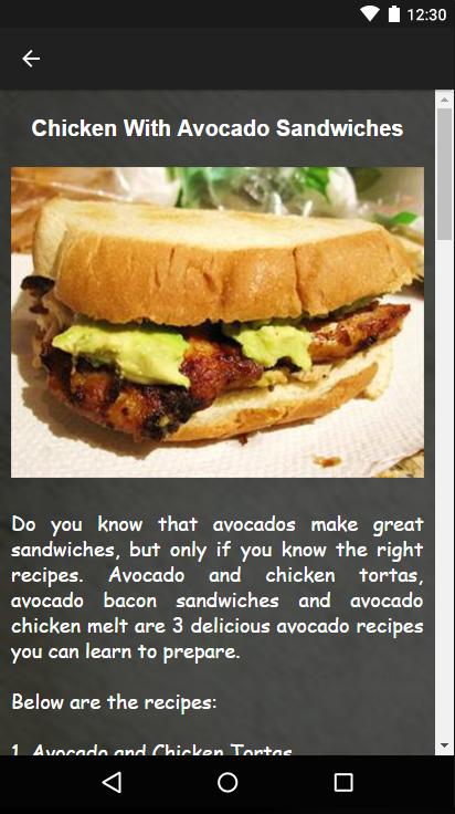 Sandwiches Recipes