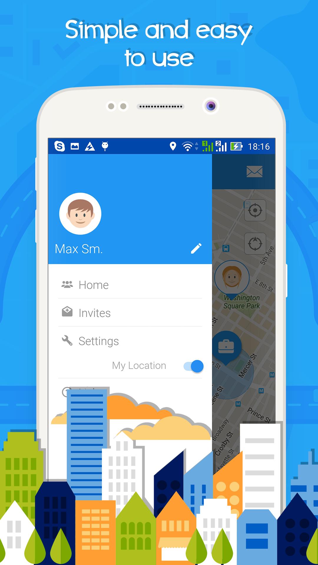 Family GPS tracker My Family