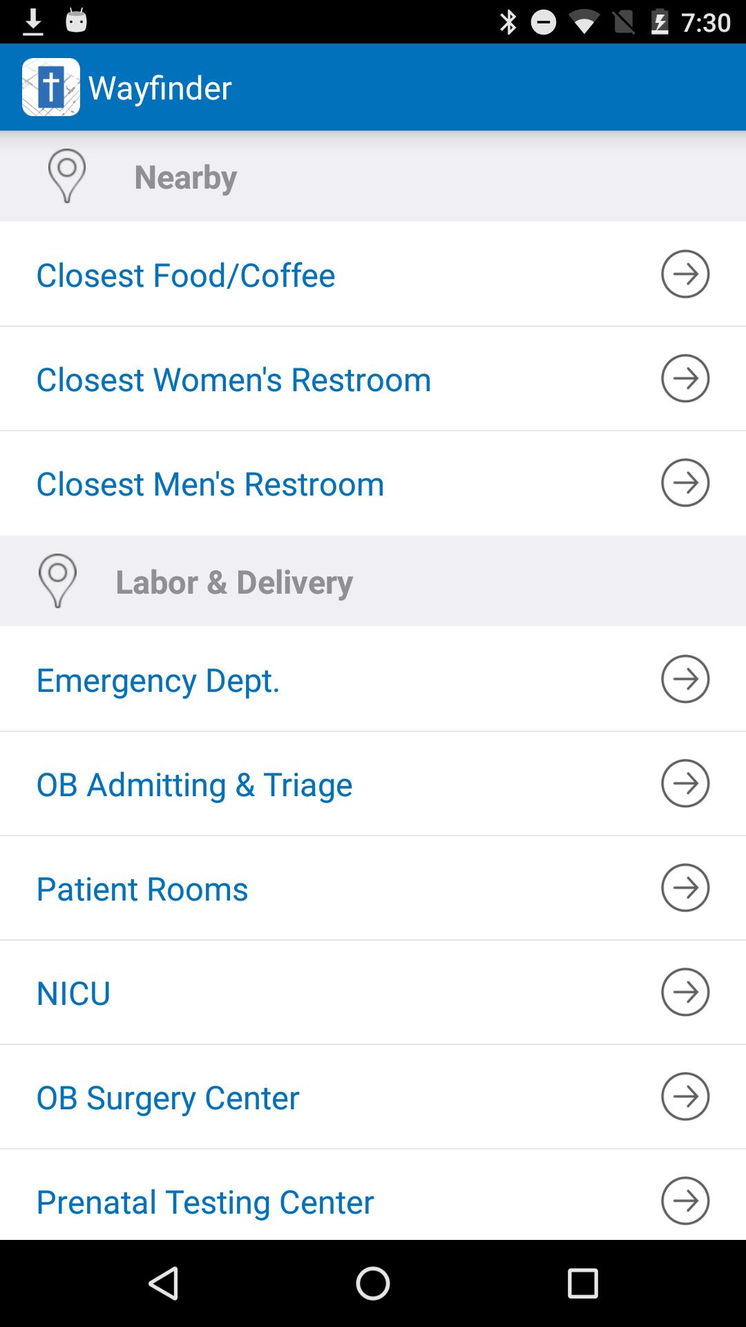 ST Wayfinding App