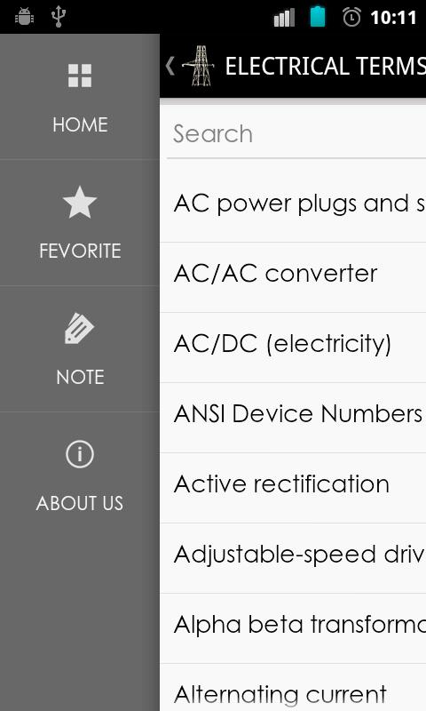 Electrical Terms
