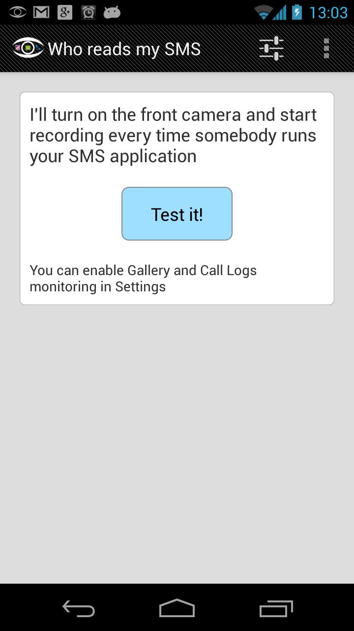 Who reads my SMS?