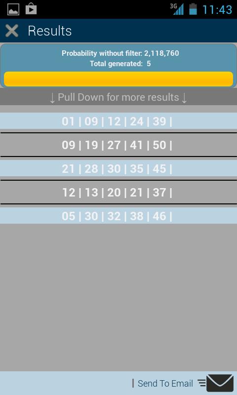 Universal Lotto Generator