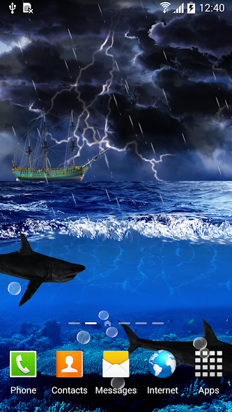 Storm live wallpaper