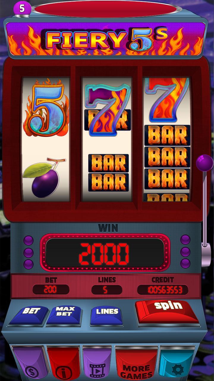 Fiery Fives Slot Game