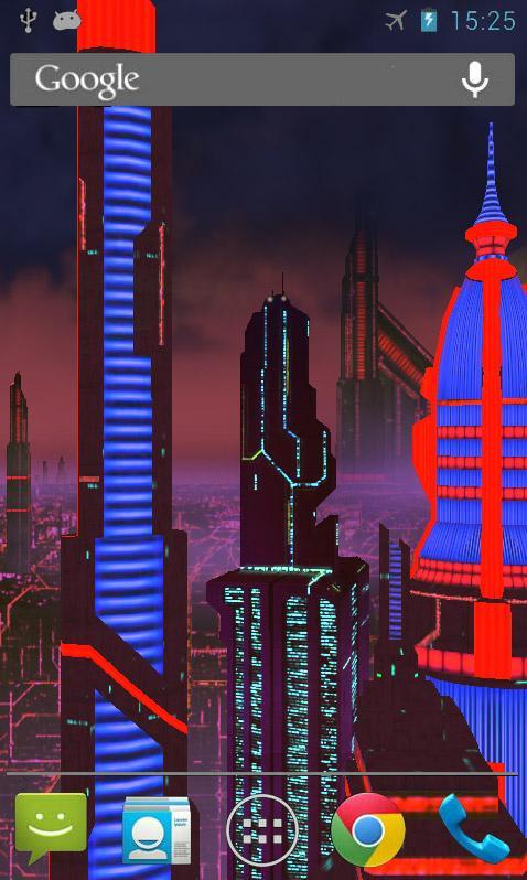 Scifi Galactic Live Wallpaper