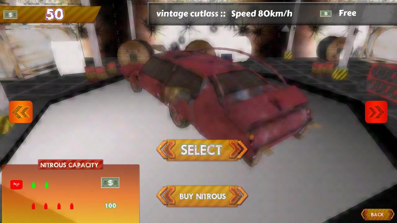 Zombie Speed Killer Car Racing