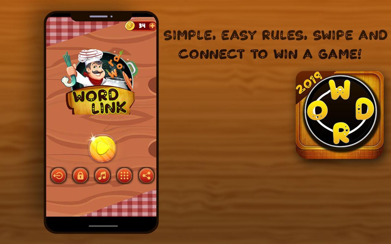 Word Link Addictive Game - Word Search Puzzle Game