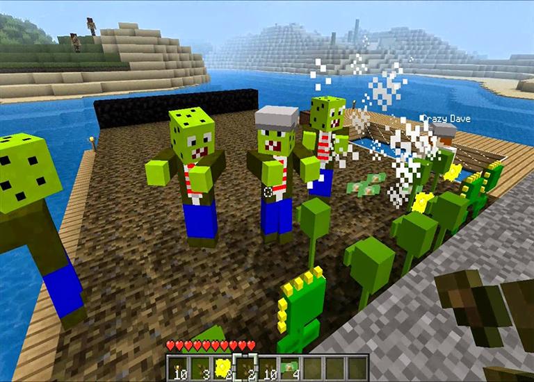 Plant vs 2 Mod Minecraft Pe