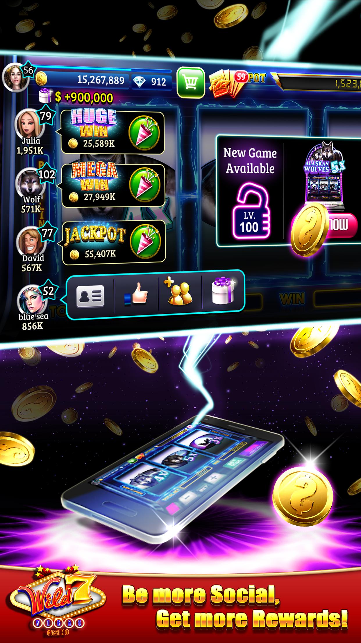 Wild7 Vegas Casino - Free Slots