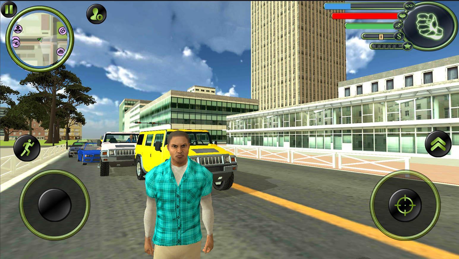 Crime City Gangster :theft car driver