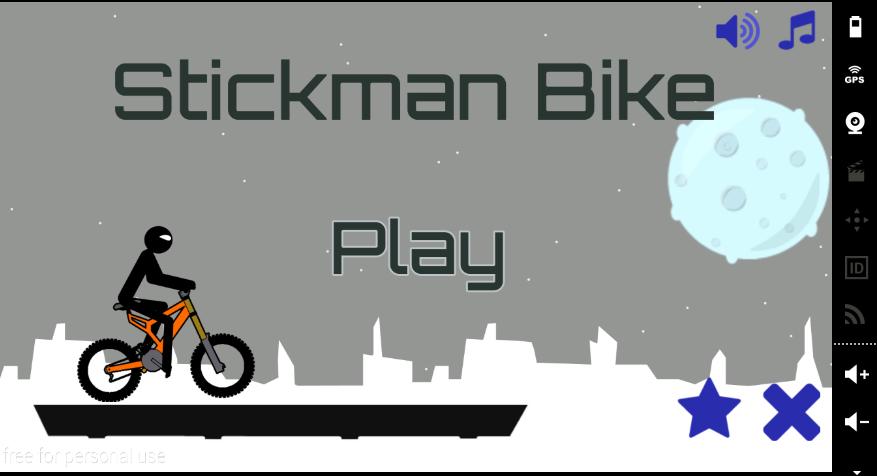 Stickman Bike
