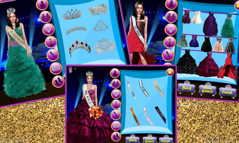 Miss World Dressup - Girl Game