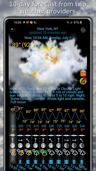 Weather app - eWeather HDF