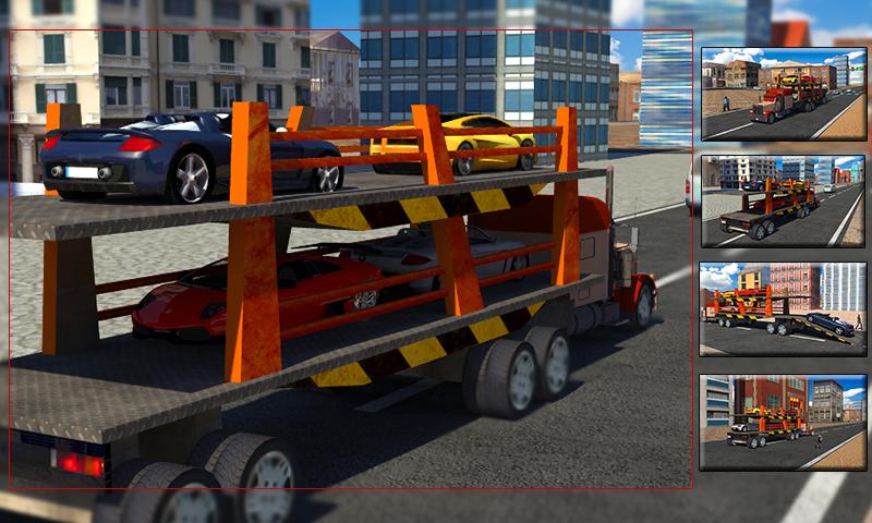 Car Transporter Truck 3D 2016
