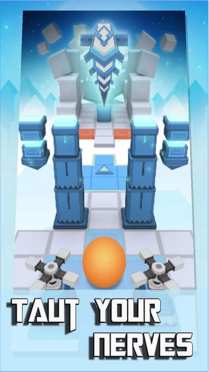 Rolling ball & Crush word