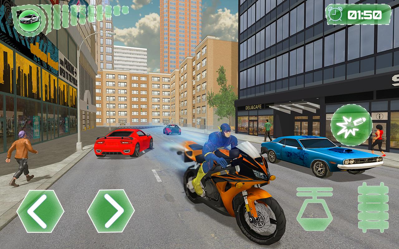 Superhero Flash Hero - Speed City Rescue Mission