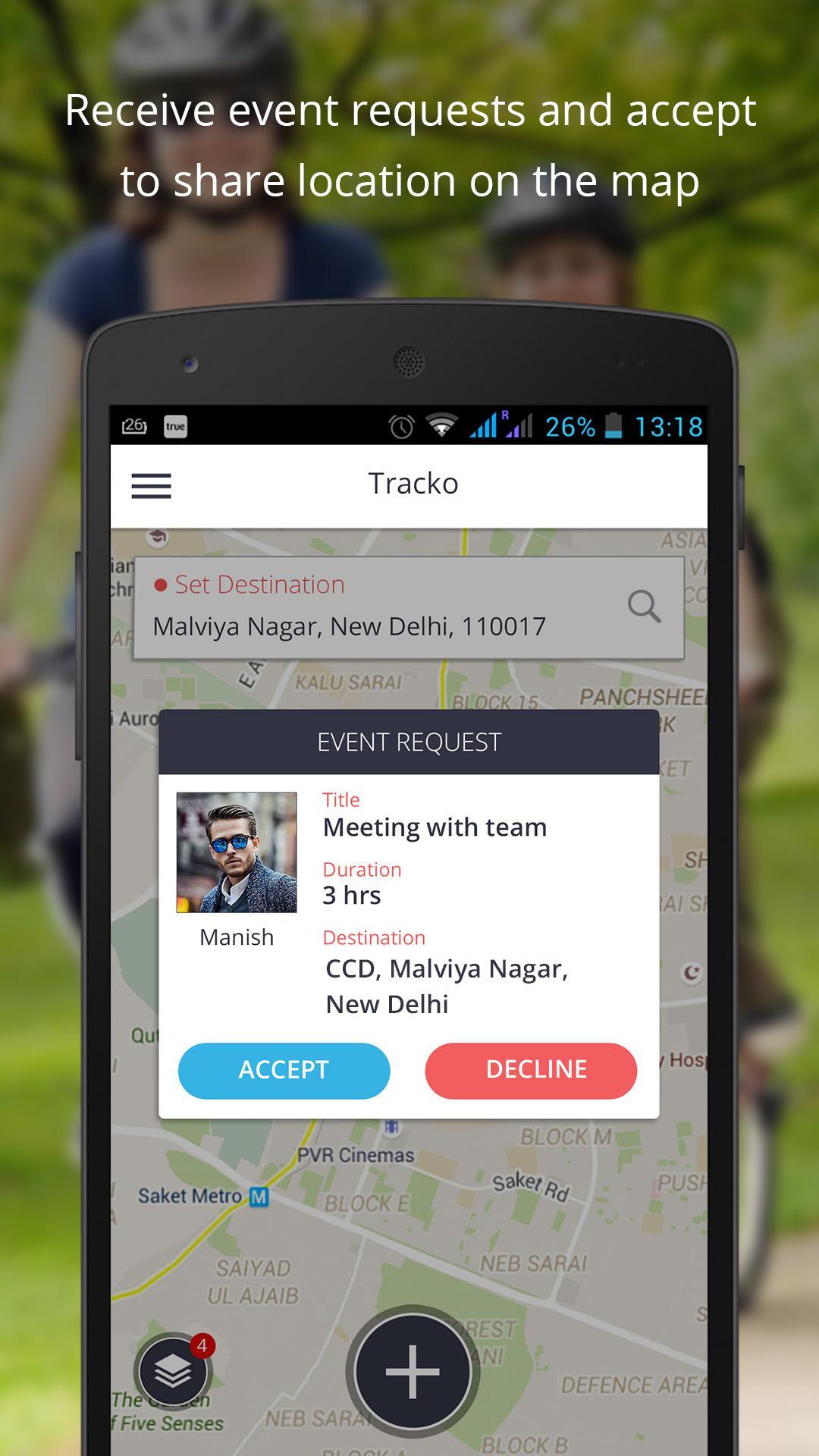 Tracko - Realtime Tracking