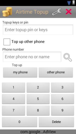 Airtime Topup