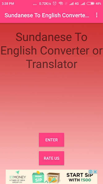 Sundanese To English Convert