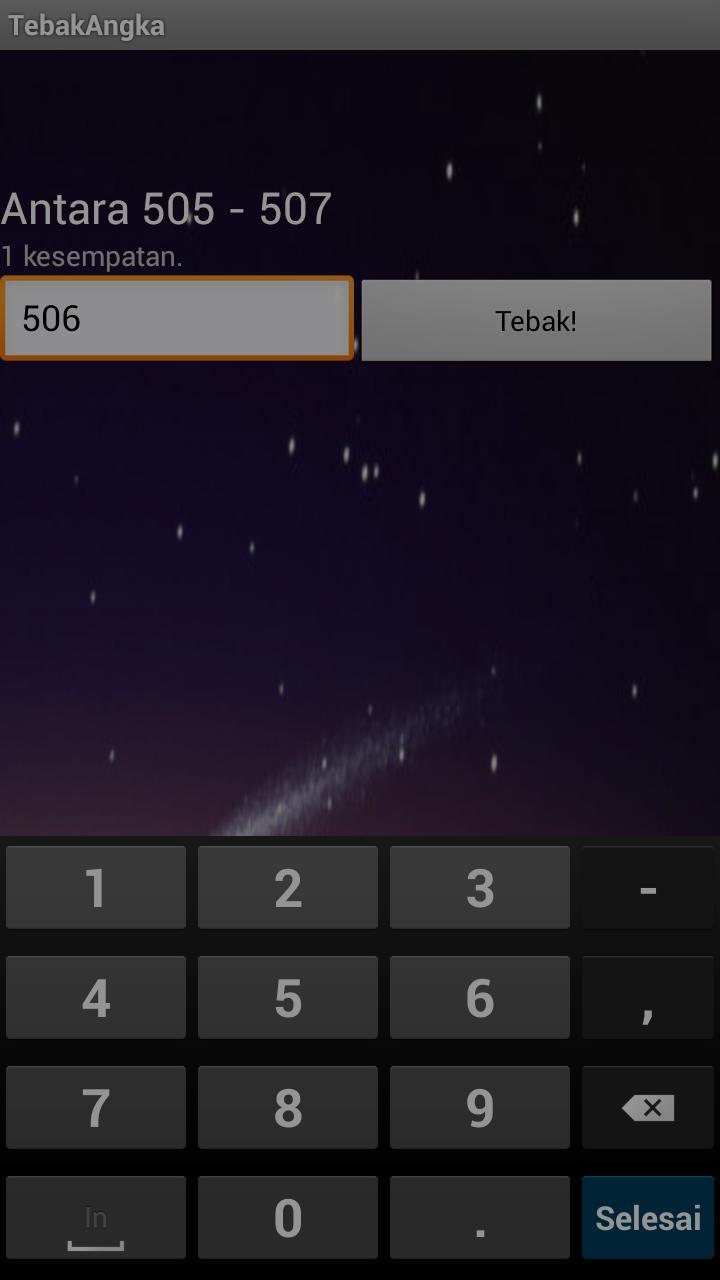 Tebak Angka