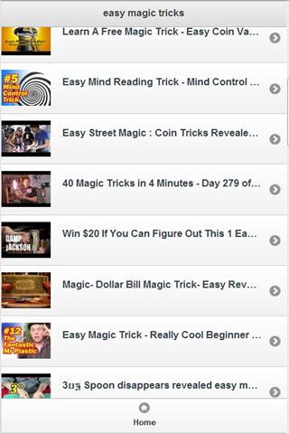 easy magic tricks