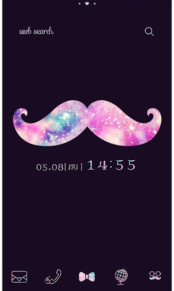 wallpaper-Moustache Universe-