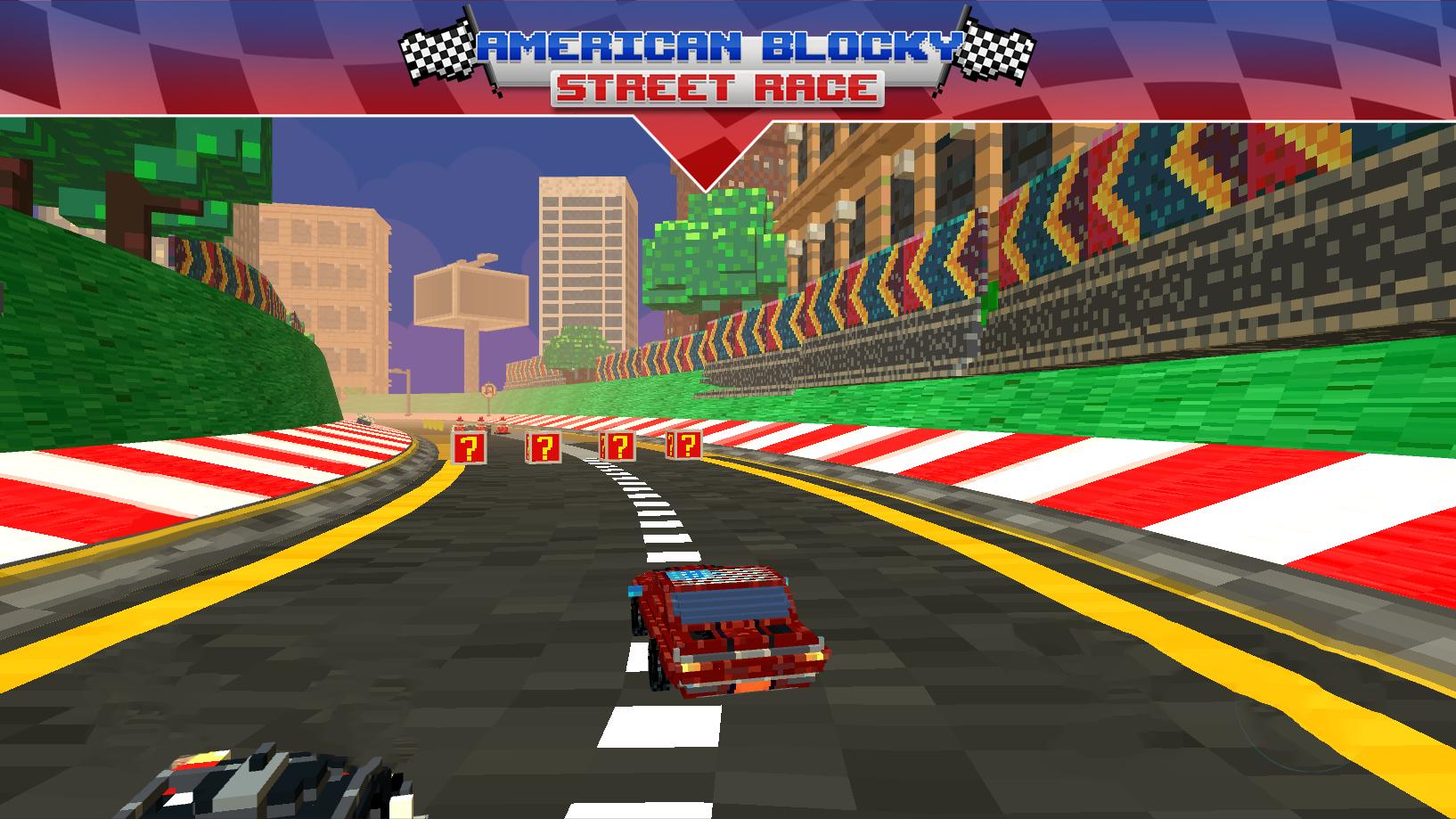 American Blocky Street Race