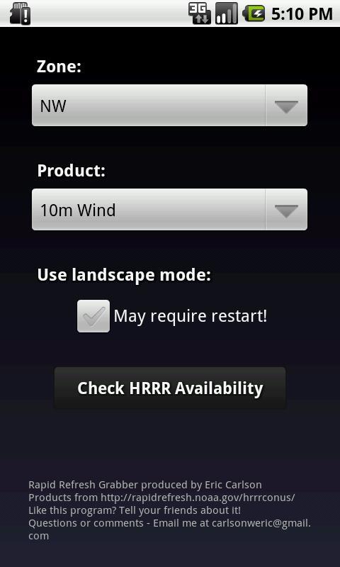 Rapid Refresh Grabber