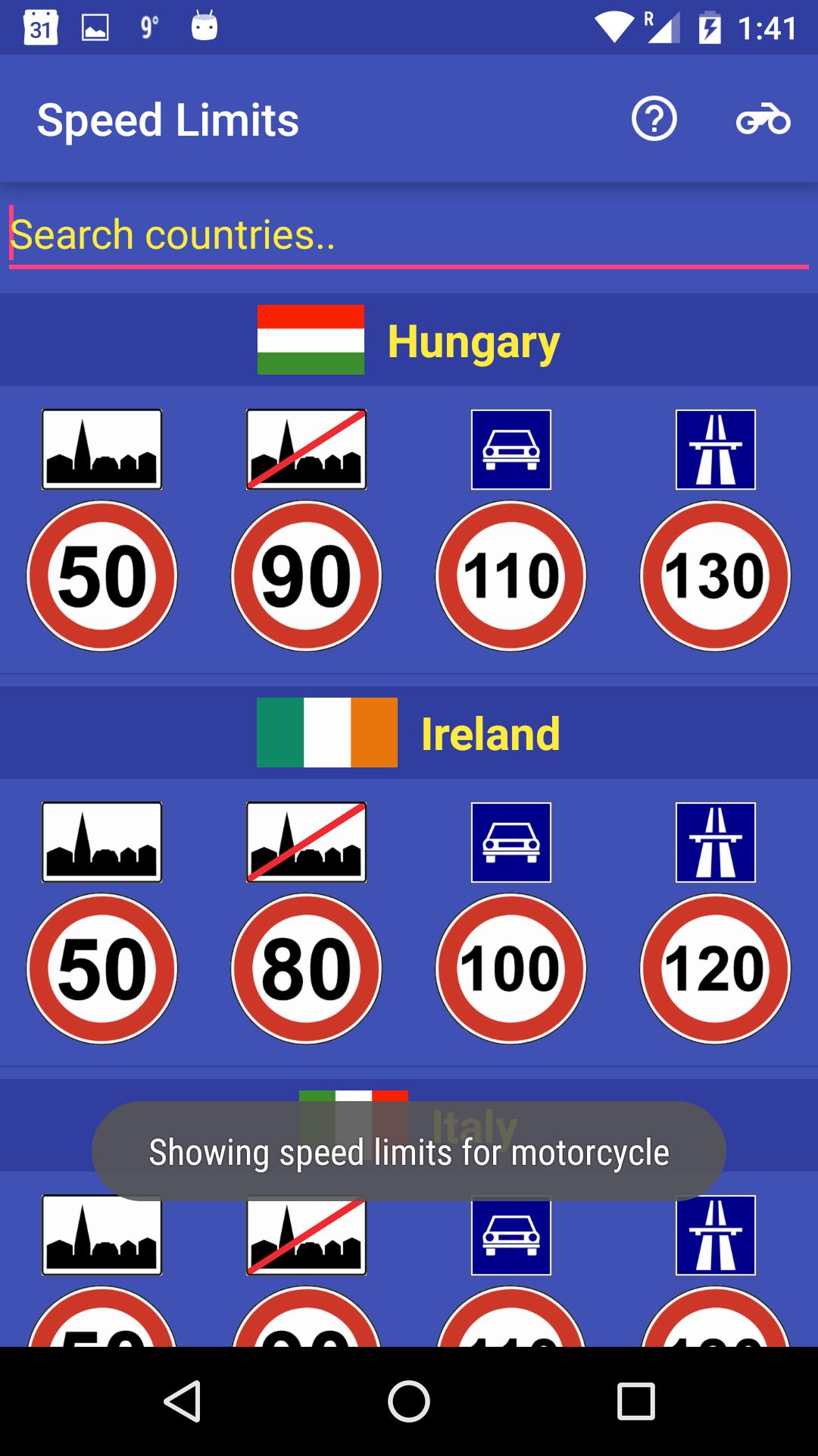 Speed Limits