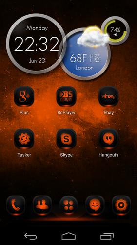MagicOrange NextLauncher Theme