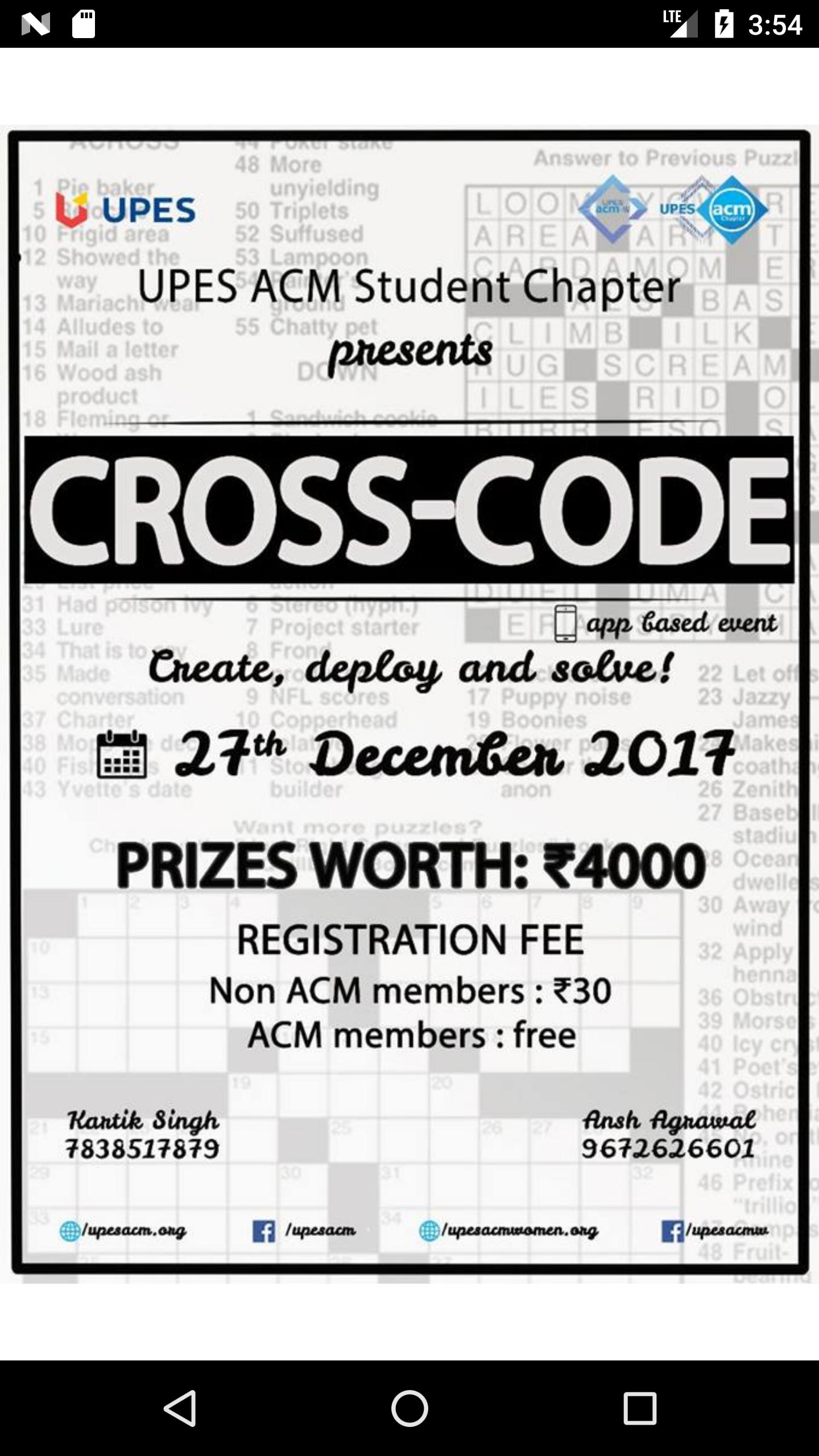 Cross-Code (updated)