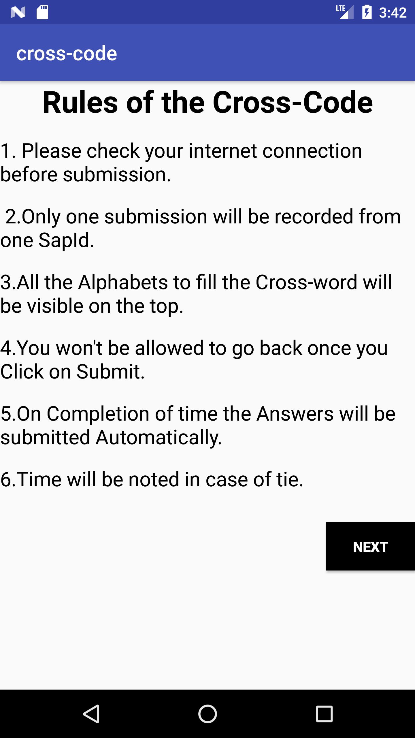 Cross-Code (updated)