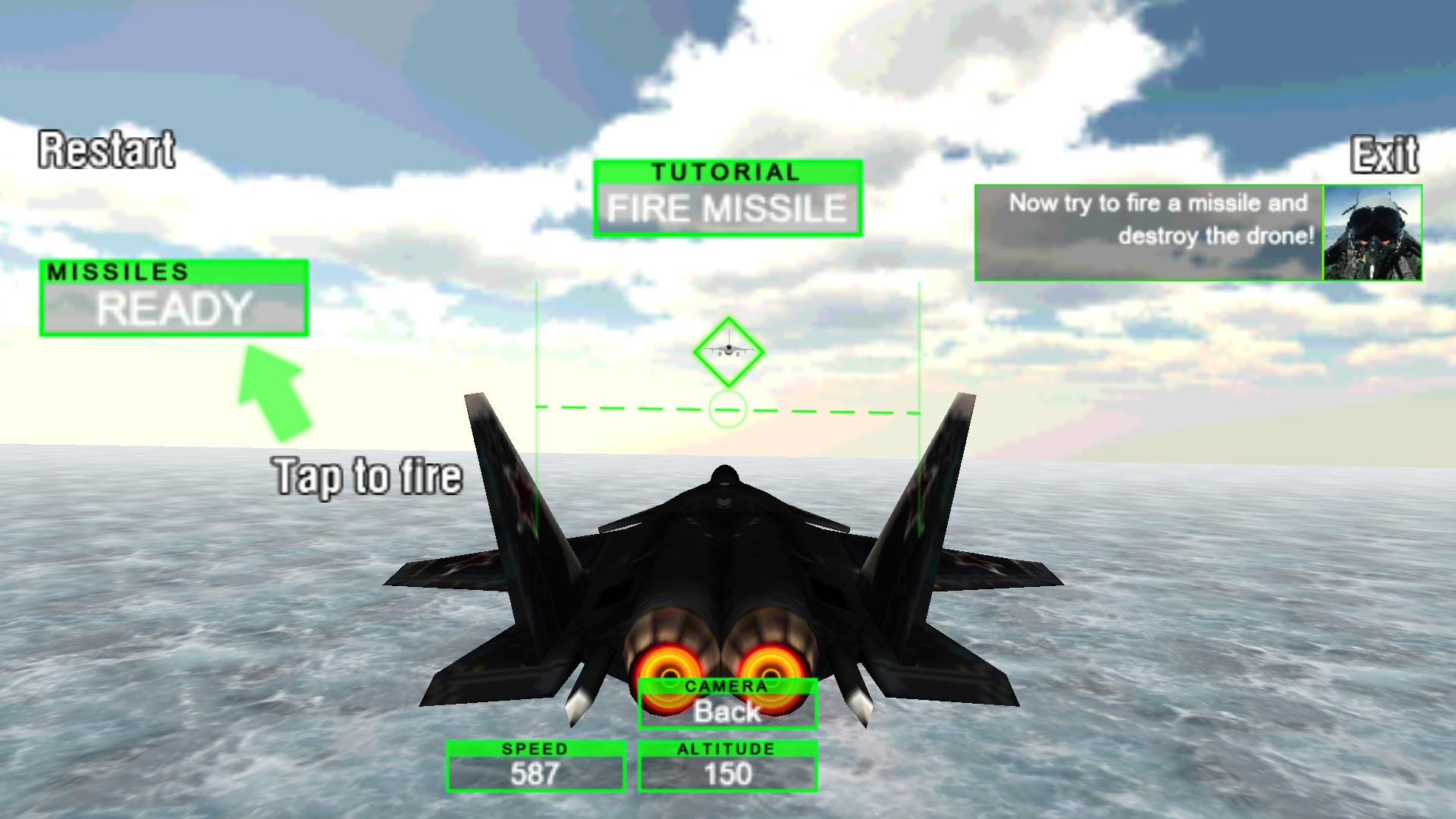 F18 Airplane Fighter Attack